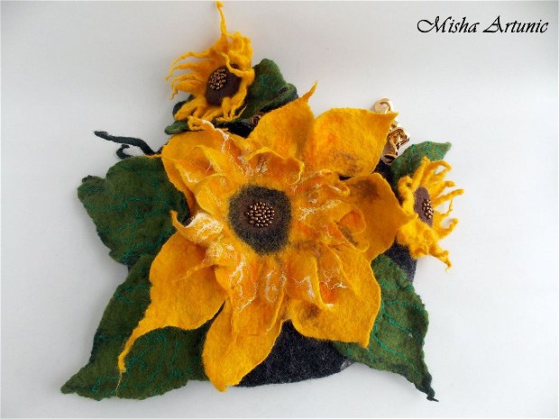 rezervat Geanta impalsita - Floarea Soarelui