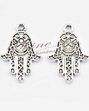 Pandantiv mana hamsa, 24.5x17x2mm