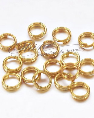 Zale aurii duble, 5x0.7mm