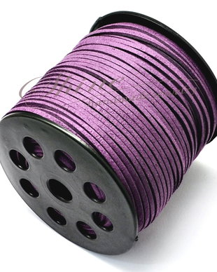 Snur Suede Purple, 3.0x1.4mm