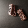 DISTANTIER CUPRU 3 ORIFICII - 27 X 12 MM