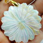 Pandant floare sea shell