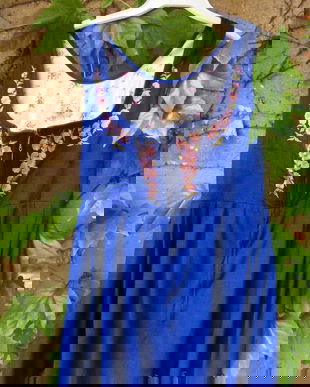 Sarafan bavarez cu broderie