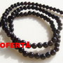Granat 4 mm - sir 19 cm (aproximativ 50 bucati)