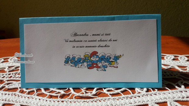 Plicuri de bani Strumfi