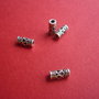 Tub din argint .925 partial antichizat aprox 3x7 mm