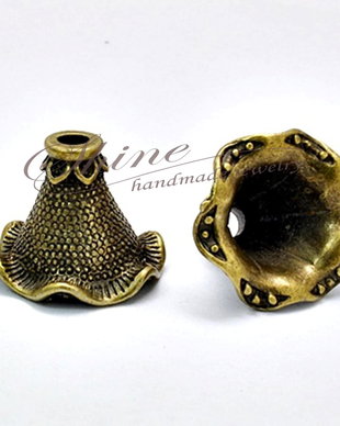 Capac bronz antichizat, 22x21x17mm