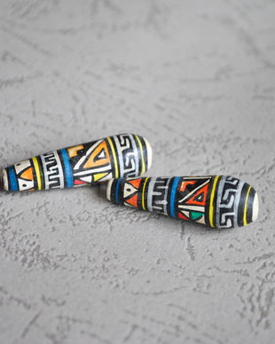 Margele peruviene din ceramica