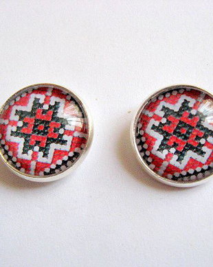 Cercei cu motiv traditional 29013