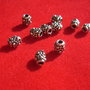 Tubulet tip Bali din argint 925 antichizat aprox 3.5x4.5 mm