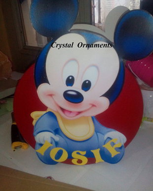 Cutie de dar botez Baby mickey