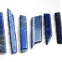 Set Lapis Lazuli natural, netratat