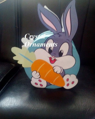 Cutie de dar botez iepuras