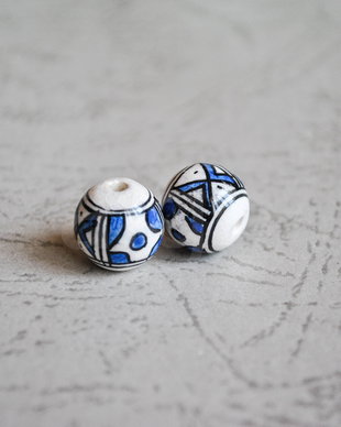 Margele peruviene din ceramica