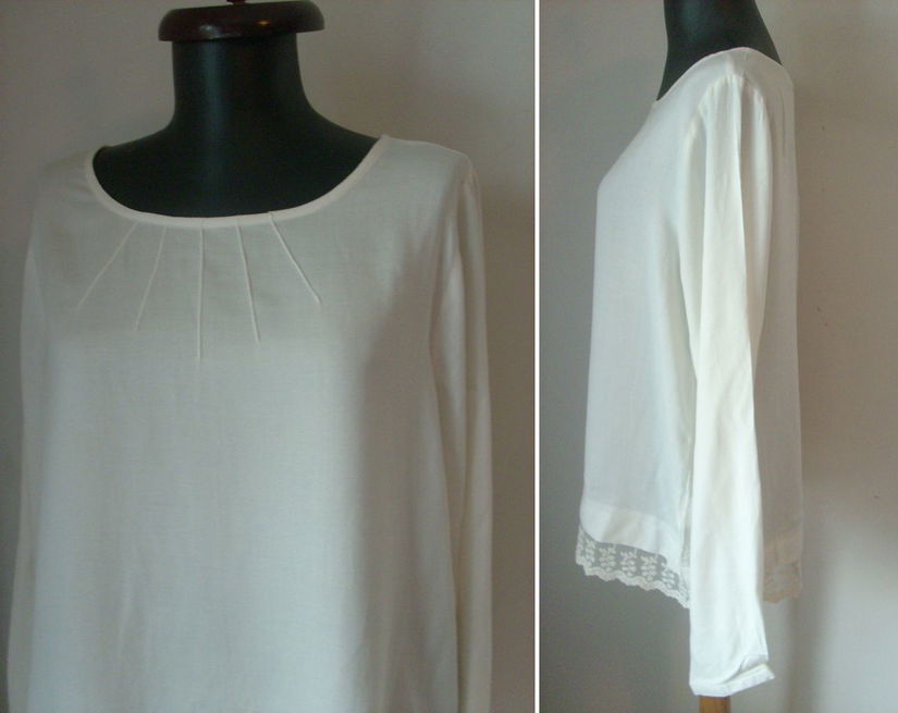 BLUZA VAPOROASA DANTELA