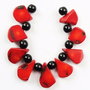 Set pandant red coral-9 piese