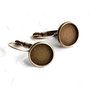 Baza cercei cu platou 12 mm - [ 1 pereche ]