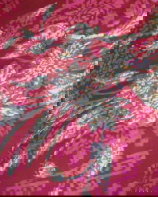 Cupon bumbac imprimeu exotic 1,98m