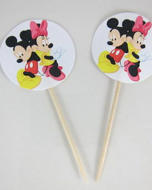 Cake toppers Minnie si Mikey