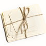 Set cartonase  - Crem - pentru prezentare, organizare - Flash cards