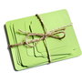 Set cartonase  - Verde mar - pentru prezentare, organizare - Flash cards