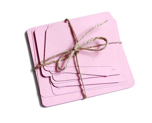 Set cartonase  - Roz  Pastel - pentru prezentare, organizare - Flash cards
