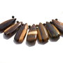 Set pandant sunset stone
