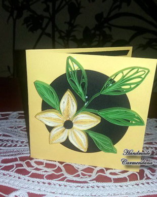 Felicitare quilling