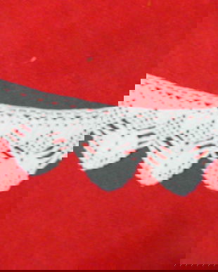 Dantela bumbac 1,80m /4,8 cm