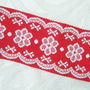 Banda decorativa cu broderie