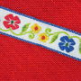 Banda decorativa cu broderie