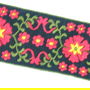 Banda decorativa cu broderie