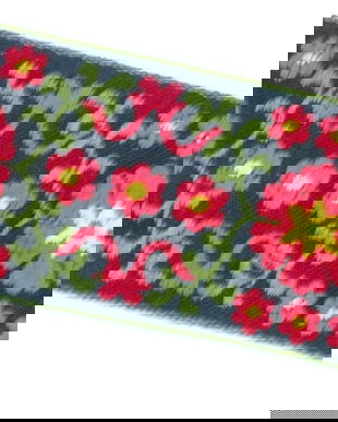 Banda decorativa cu broderie