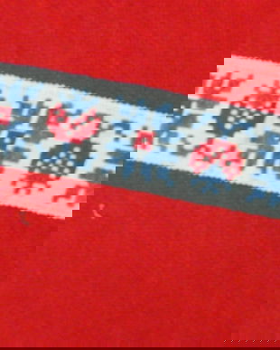 Banda decorativa cu broderie