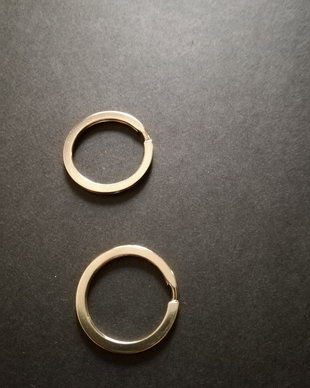 ZA DUBLA PT BRELOC - 25 X 2 MM