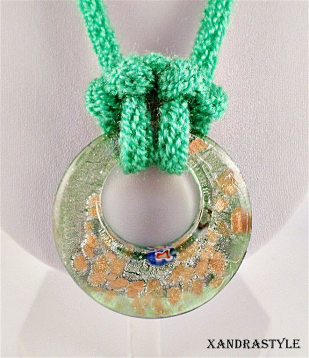 Colier verde (knit)