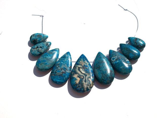 Set pandant/baza colier- agate crazy lace