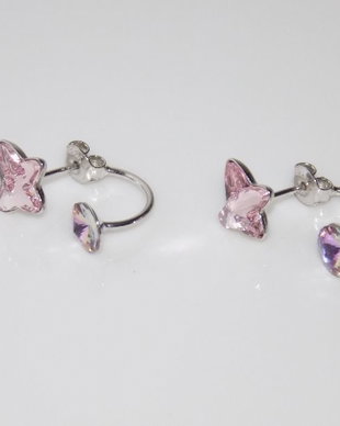 Cercei "Pink Butterflies"-rezervat
