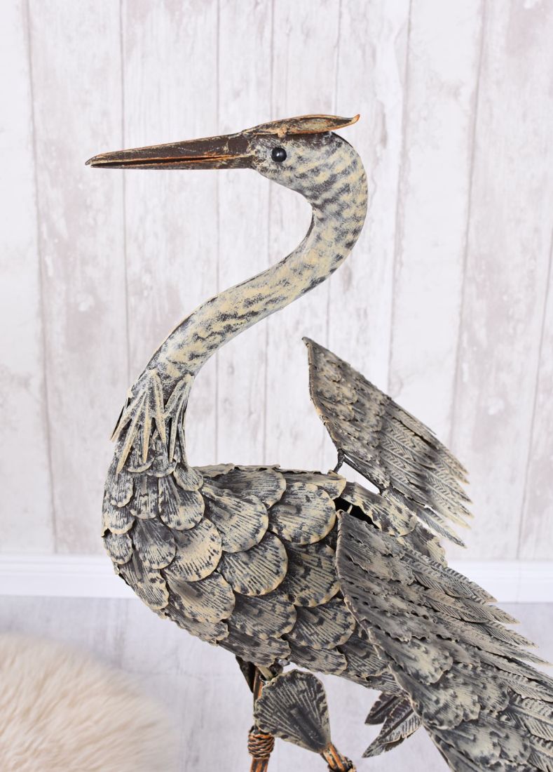 PASARE DIN FIER FORJAT ANTIK GREY  AJA166