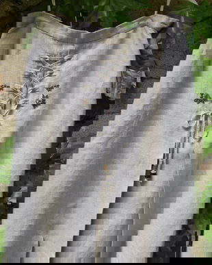 Fusta rustica cu dantela-40