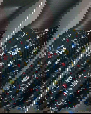 FUSTA VASCOZA FLORAL