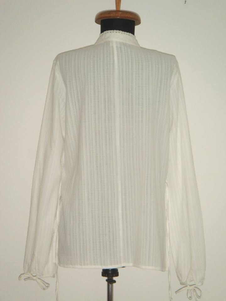 Bluza noua, lunga, din bumbac alb, Dorothy Perkins