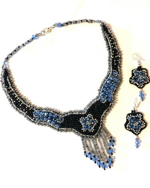 Set"cristale albastre "