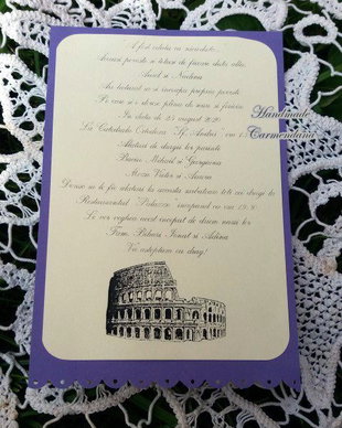 Invitatie Colosseum