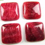 9618 - (1buc) Cabochon, rodocrozit argentinian, patrat, 25x25x6mm