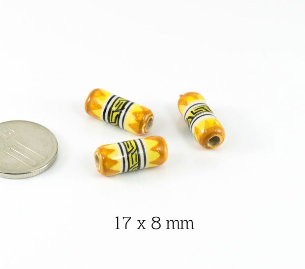 Margele peruviene 17 x 8 mm