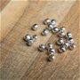 Margele argintate 3 mm (100 buc.)