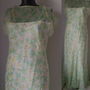 Rochie clepsidra matase vegetala
