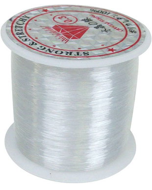 7 m x Fir nylon transparent pentru insirat