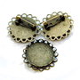 Baza brosa cu rama dantelata - int 25 mm